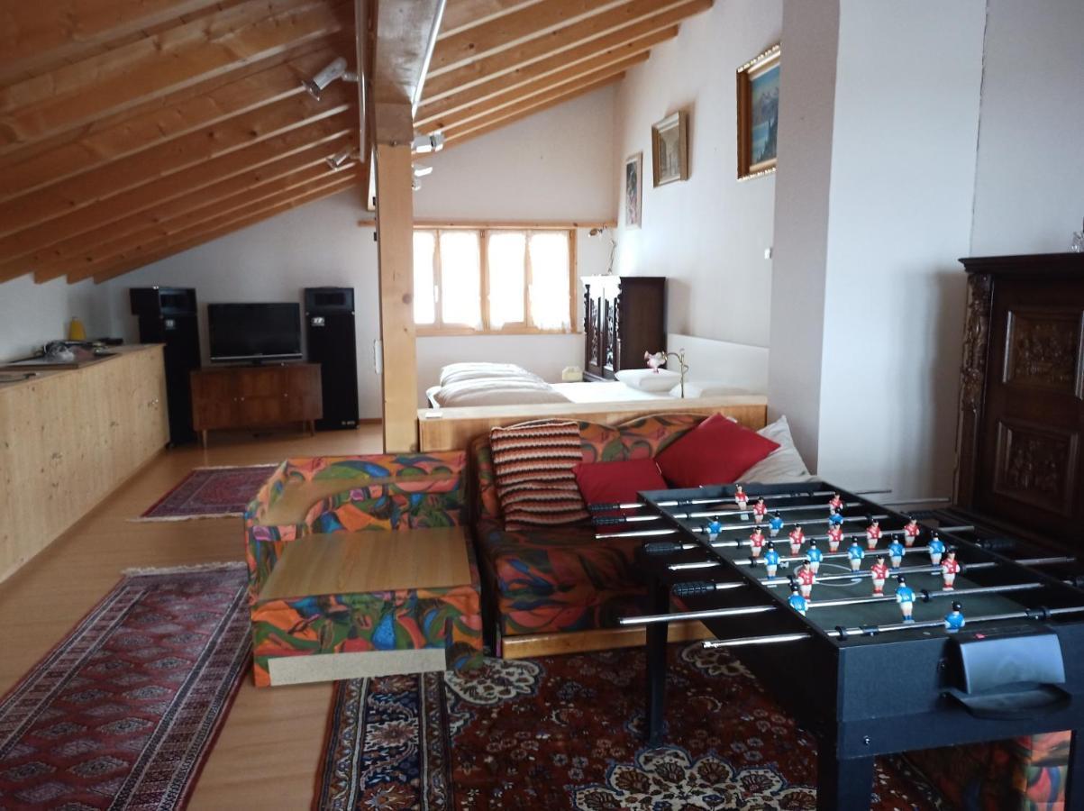 Surrein Casa Steilalva - Grosszuegiges Chalet Fuer Erholsamen Familienurlaub מראה חיצוני תמונה